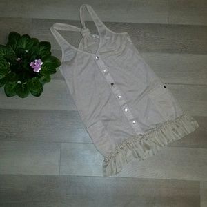 Blue Bird Sleeveless Cardigan